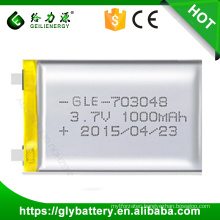 Geilienergy New Products 3.7v 500mah Lithium Polymer Battery For Power Bank